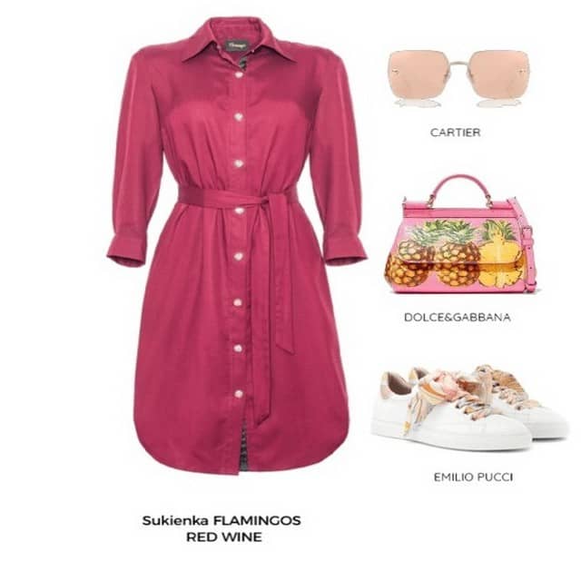 Sukienka koszulowa - obowiązkowy model w Twojej szafie - Flamingos Clothes